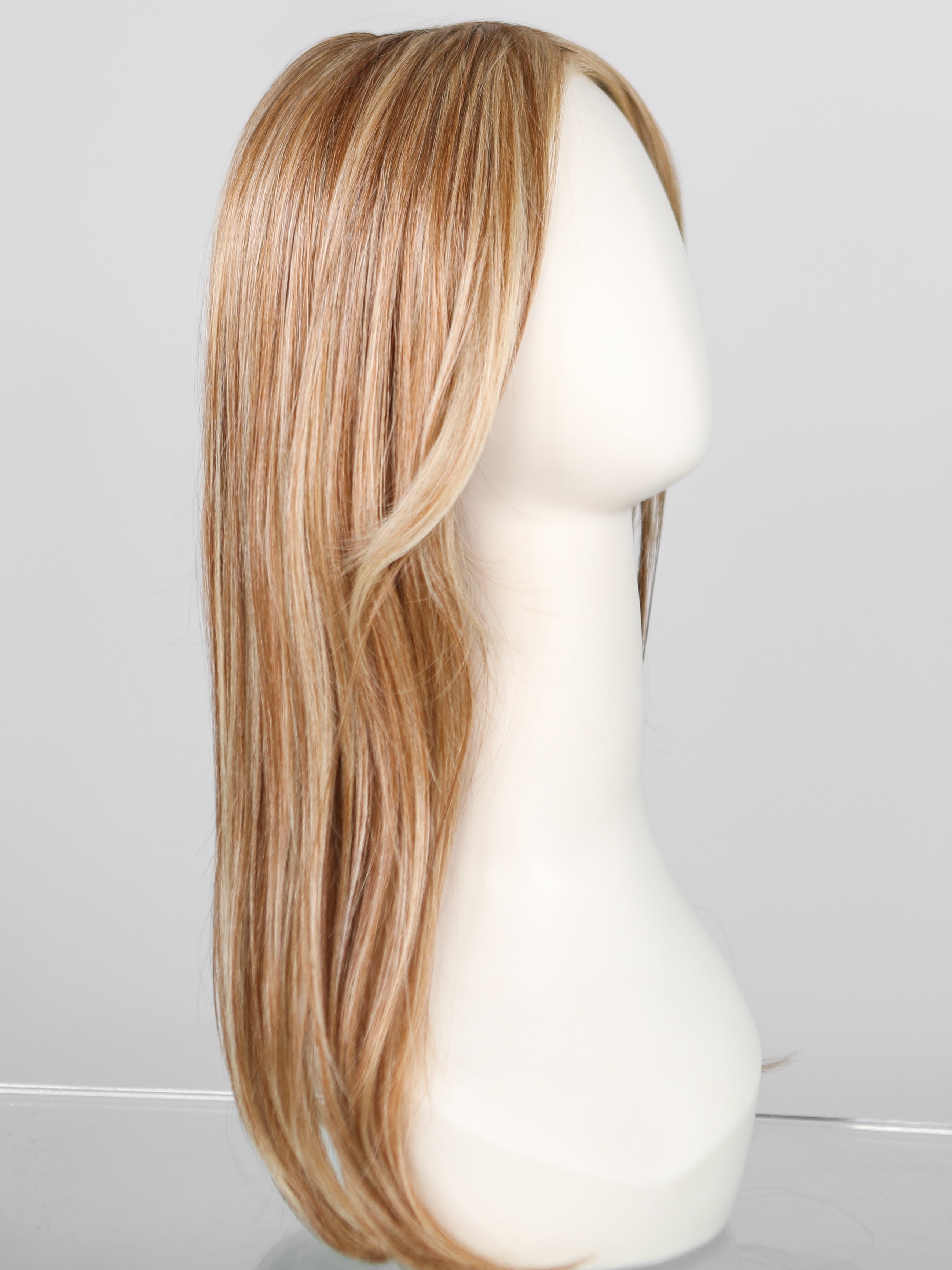 Top Billing 18" | Synthetic Lace Front Hair Topper (Mono Top)-Lelony