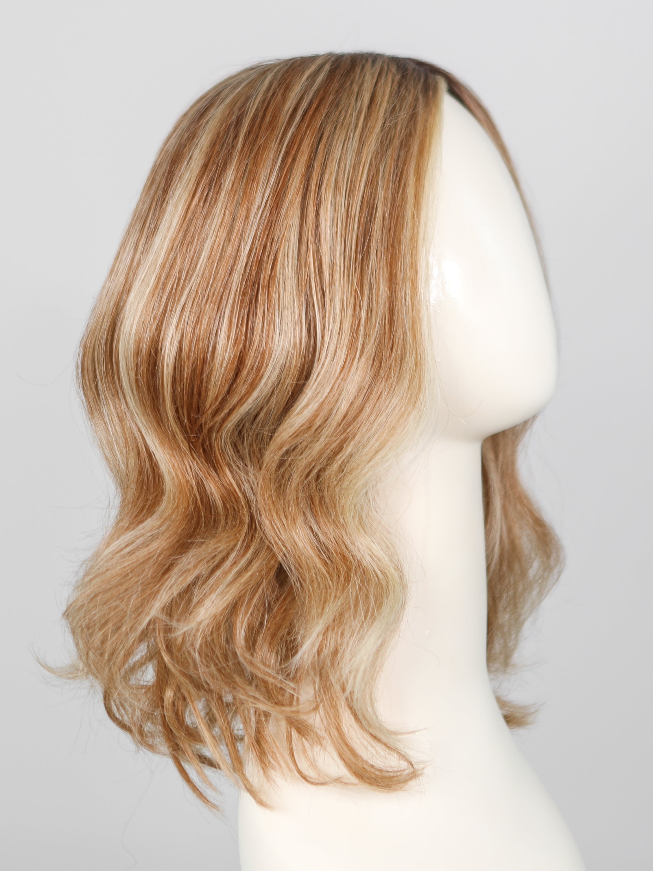Top Billing 14" Wavy | Synthetic Lace Front Hair Topper (Mono Top)-Lelony