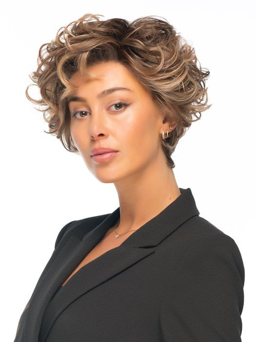 Twisted Pixie | Synthetic Lace Front Wig (Mono Top)-Lelony