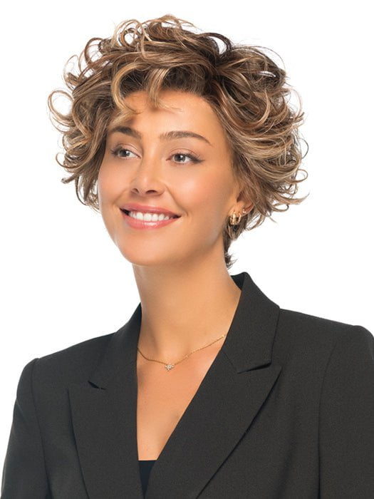 Twisted Pixie | Synthetic Lace Front Wig (Mono Top)-Lelony