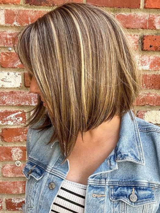 Straight to Camera | Synthetic Lace Front Wig (Hand-Tied)-Lelony