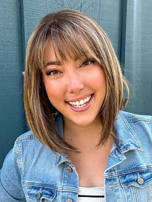 Straight to Camera | Synthetic Lace Front Wig (Hand-Tied)-Lelony