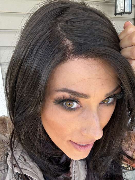 Top Smart 12" | Lace Front Synthetic Hair Topper-Lelony