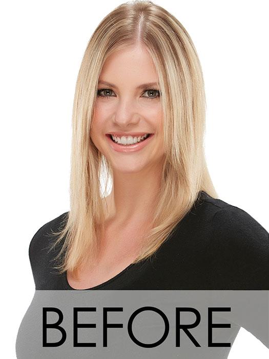Top Smart 12" | Lace Front Synthetic Hair Topper-Lelony