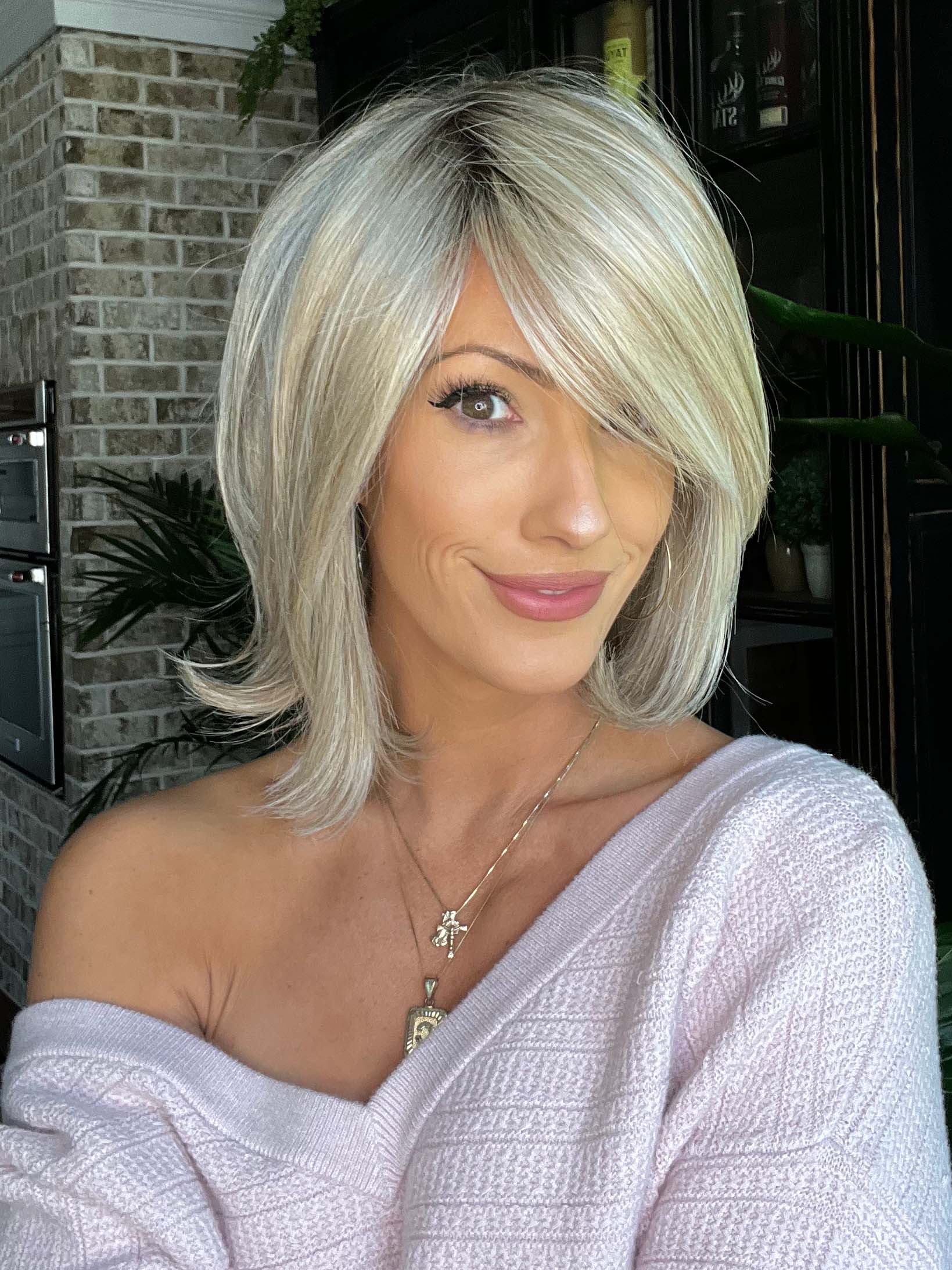 Upstage Petite | HF Synthetic Lace Front Wig (Hand-Tied)-Lelony