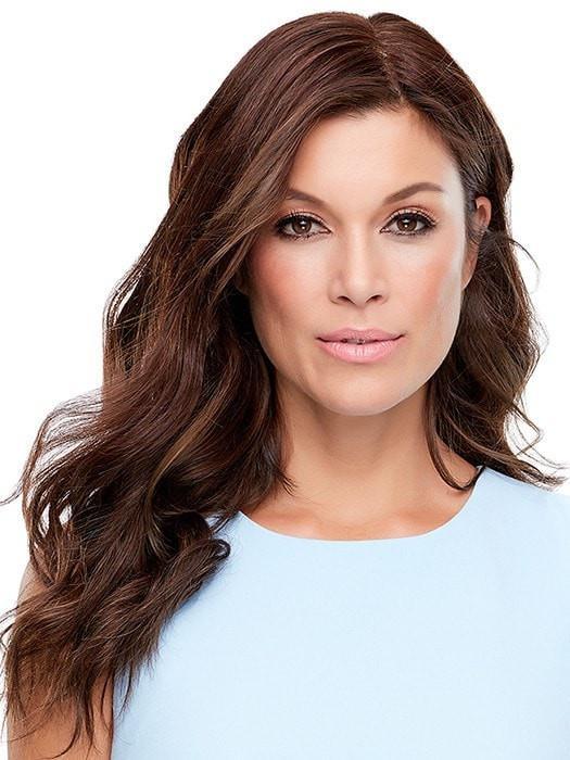 Top Style HH 18" | Remy Human Hair Topper (Full Mono)-Lelony