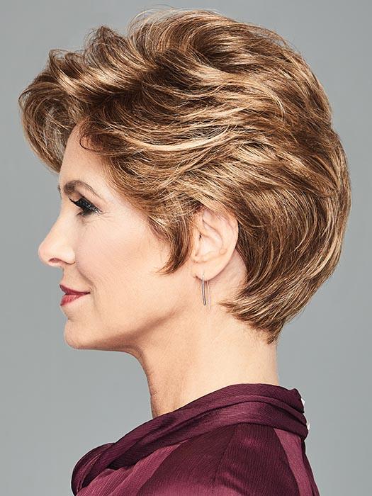 Stylish Flair | Synthetic Lace Front Wig (Mono Part)-Lelony