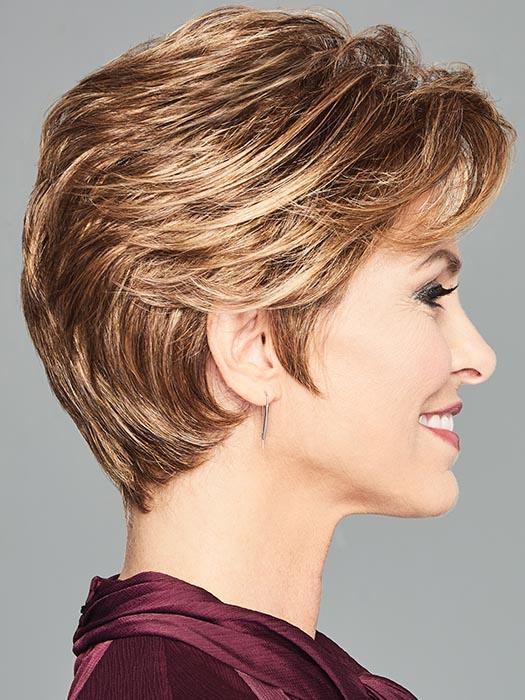 Stylish Flair | Synthetic Lace Front Wig (Mono Part)-Lelony