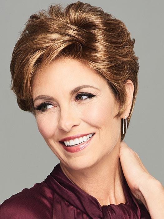 Stylish Flair | Synthetic Lace Front Wig (Mono Part)-Lelony