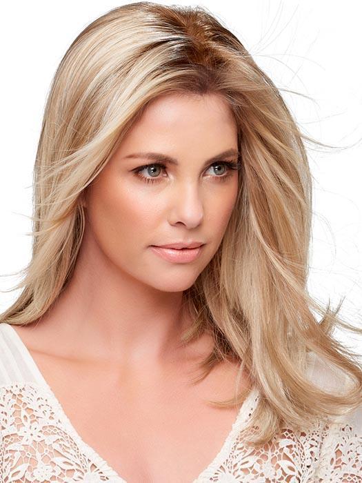 Top Style 12" | Synthetic Hair Topper (Mono Top)-Lelony