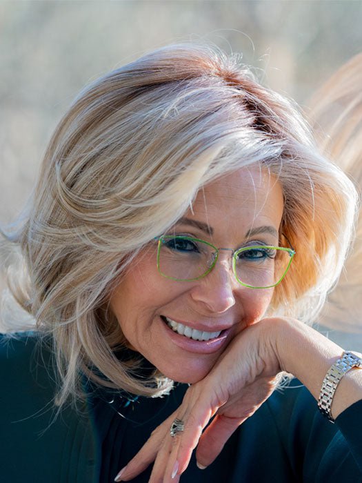 Upstage | Synthetic Lace Front Wig (Hand-Tied)-Lelony