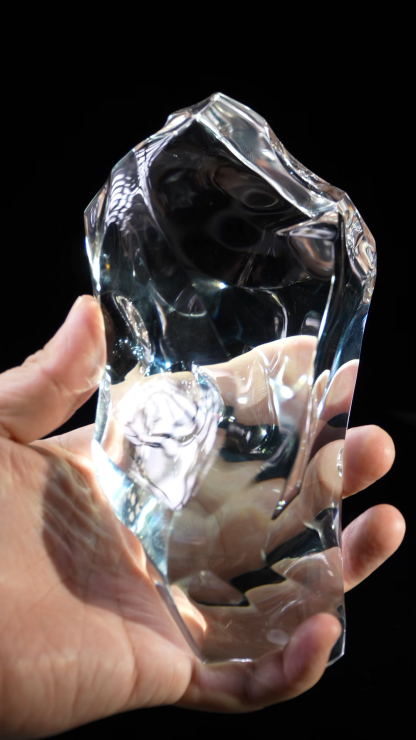 Ultra-clear White Crystal || Casual || Large Ornaments || Handles  NO.1 