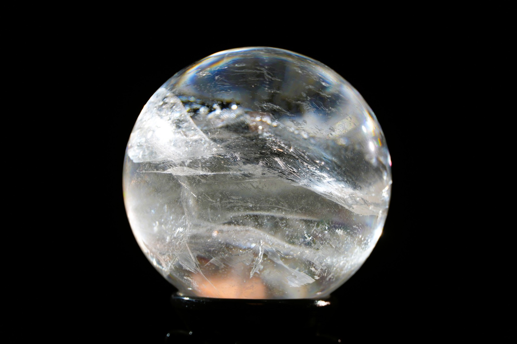 Natural Crystal Ball   10cm Diameter