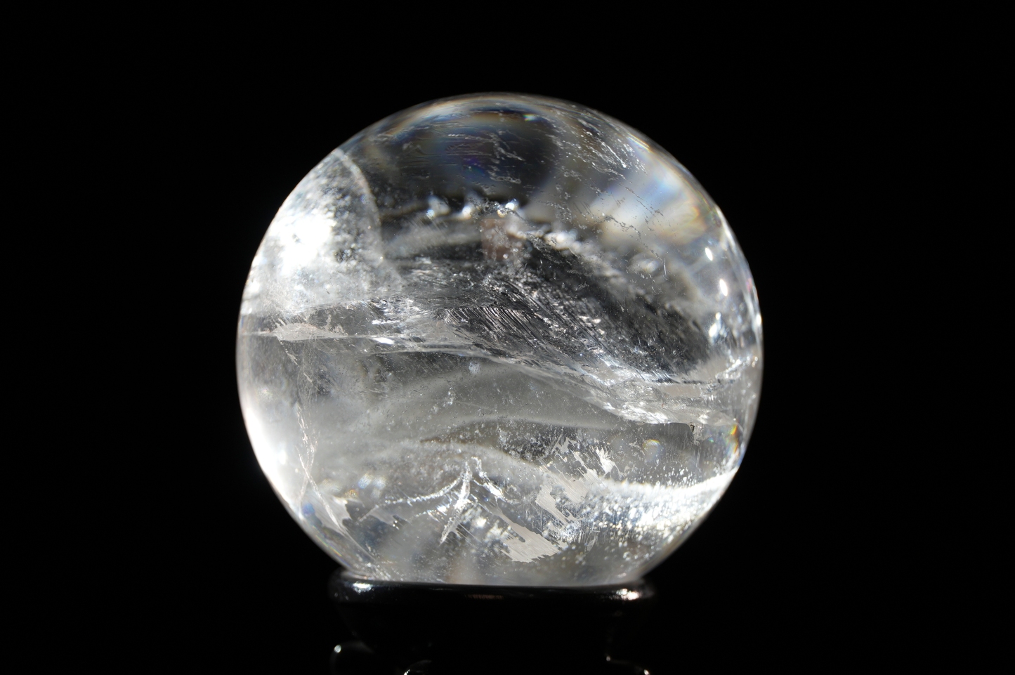Natural Crystal Ball   10cm Diameter