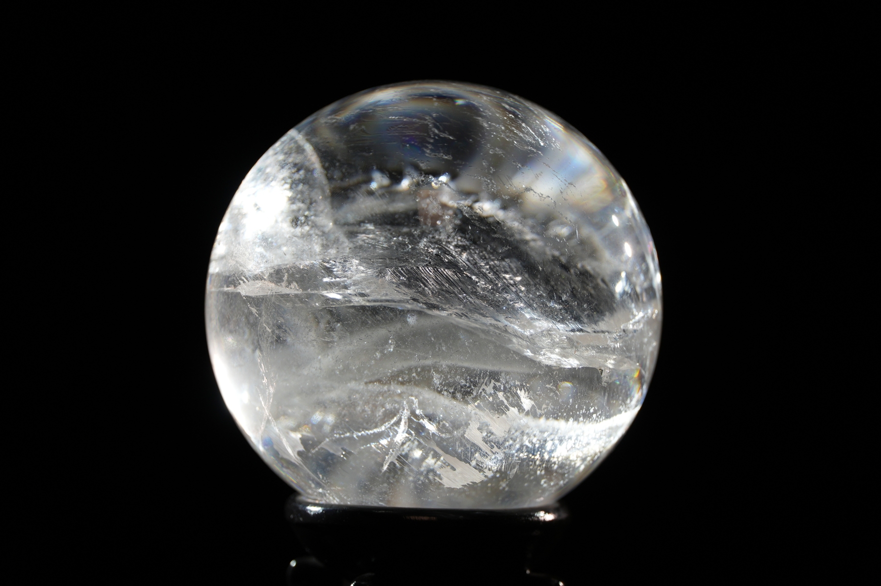 Natural Crystal Ball   10cm Diameter