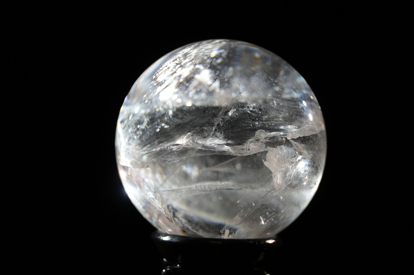 Natural Crystal Ball   10cm Diameter