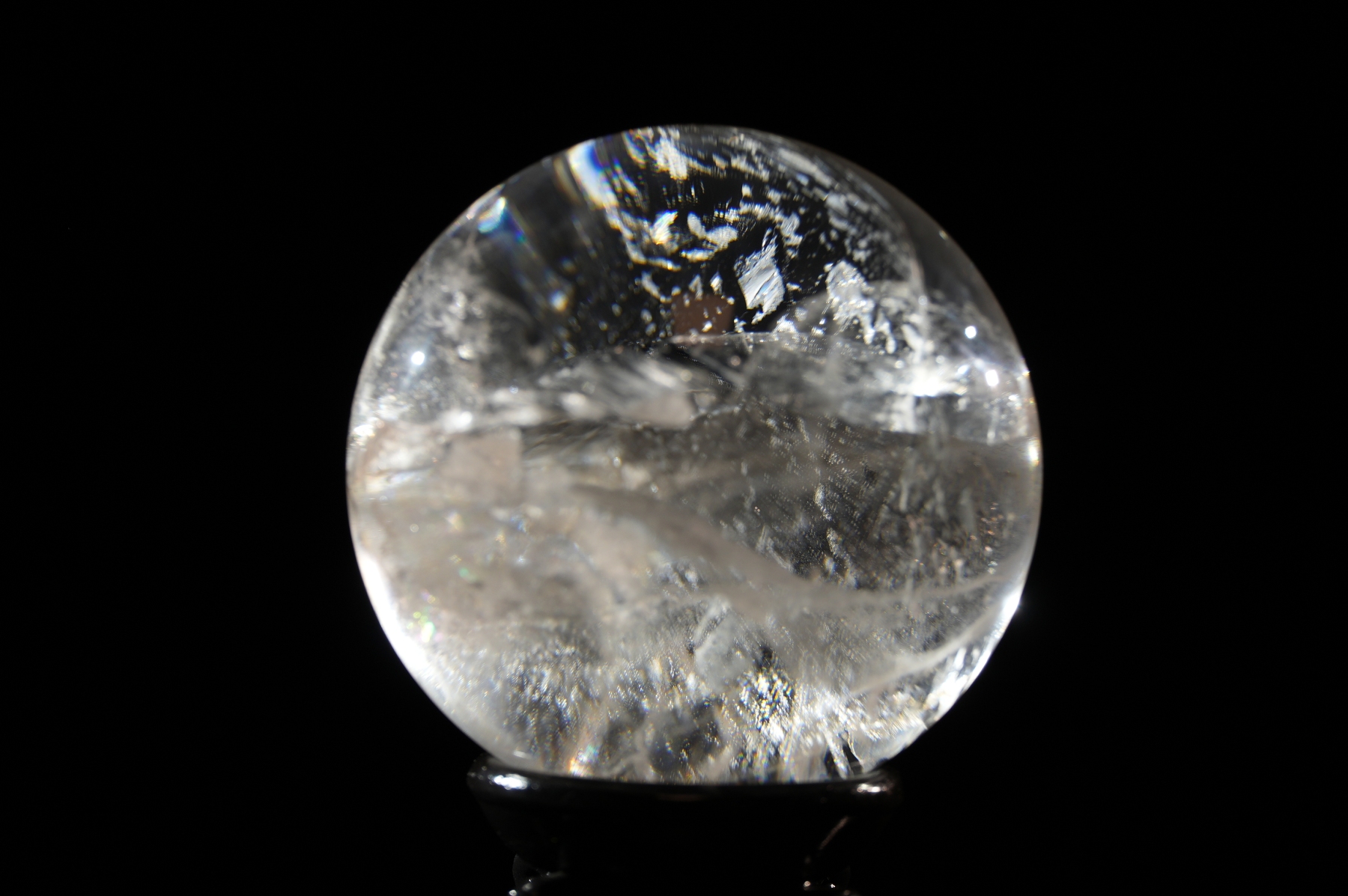 Natural Crystal Ball   10cm Diameter
