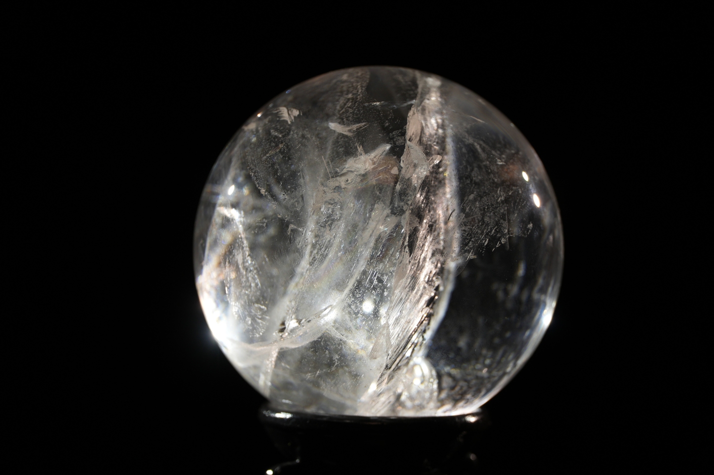Natural Crystal Ball   10cm Diameter