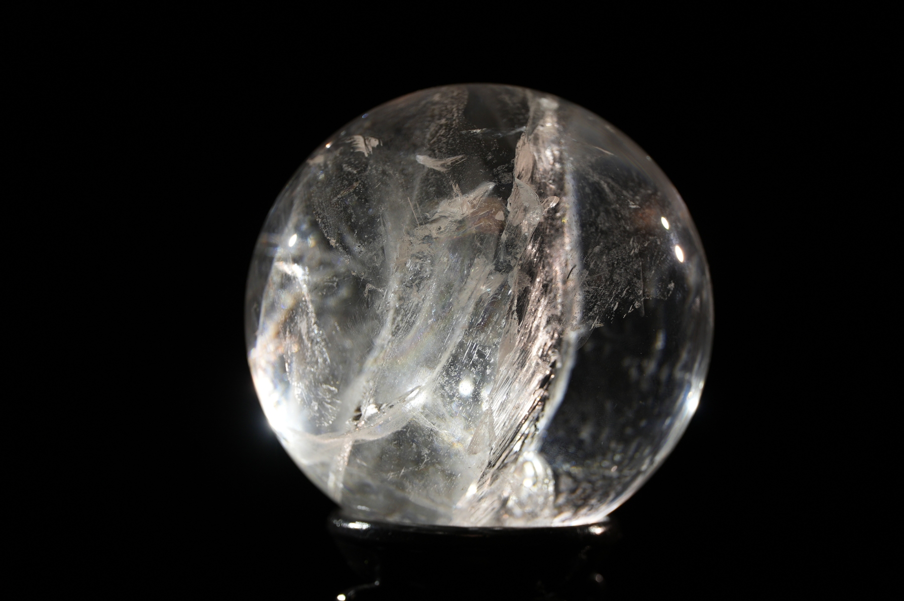 Natural Crystal Ball   10cm Diameter