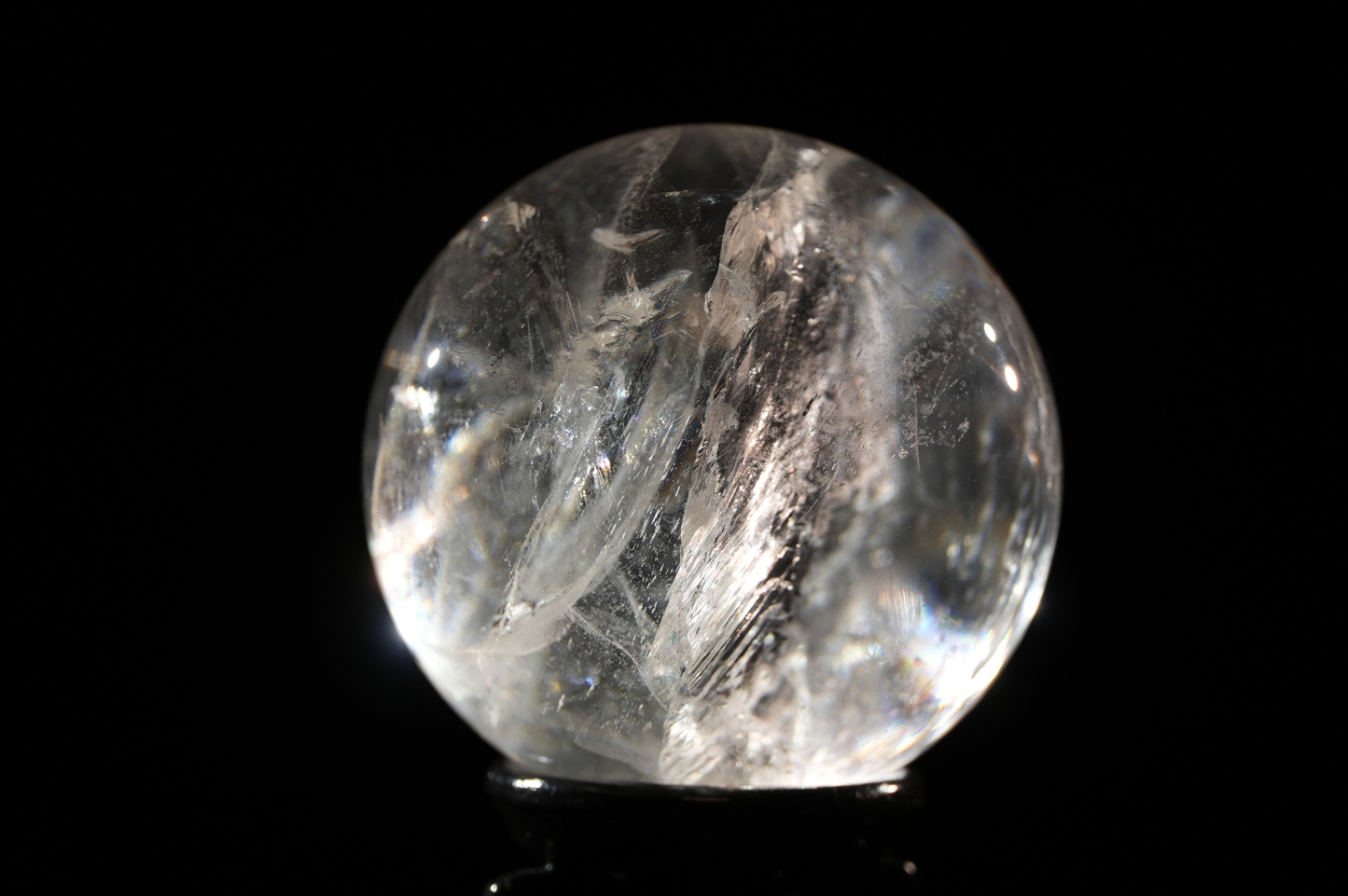 Natural Crystal Ball   10cm Diameter