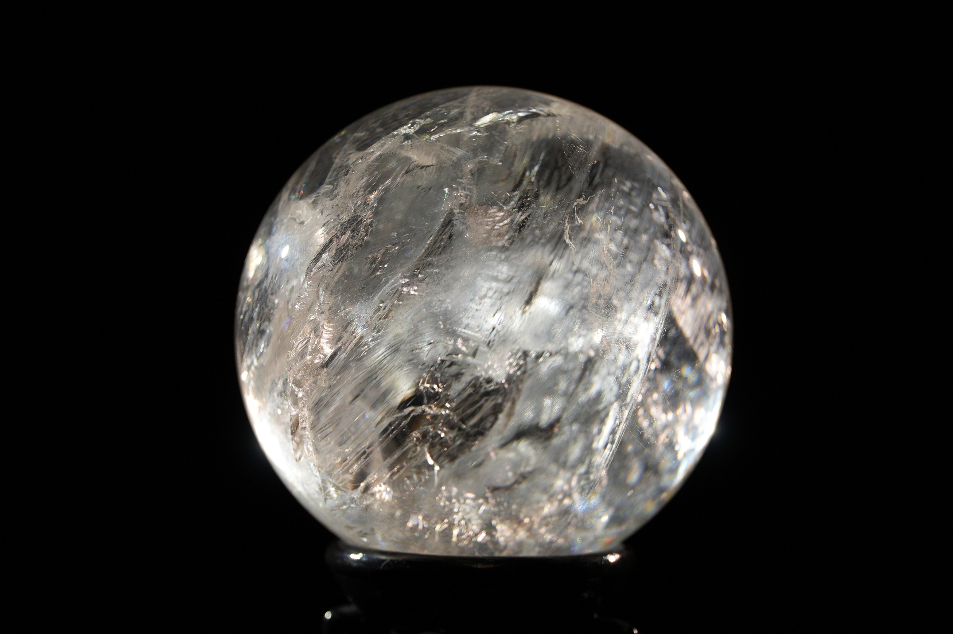 Natural Crystal Ball   10cm Diameter