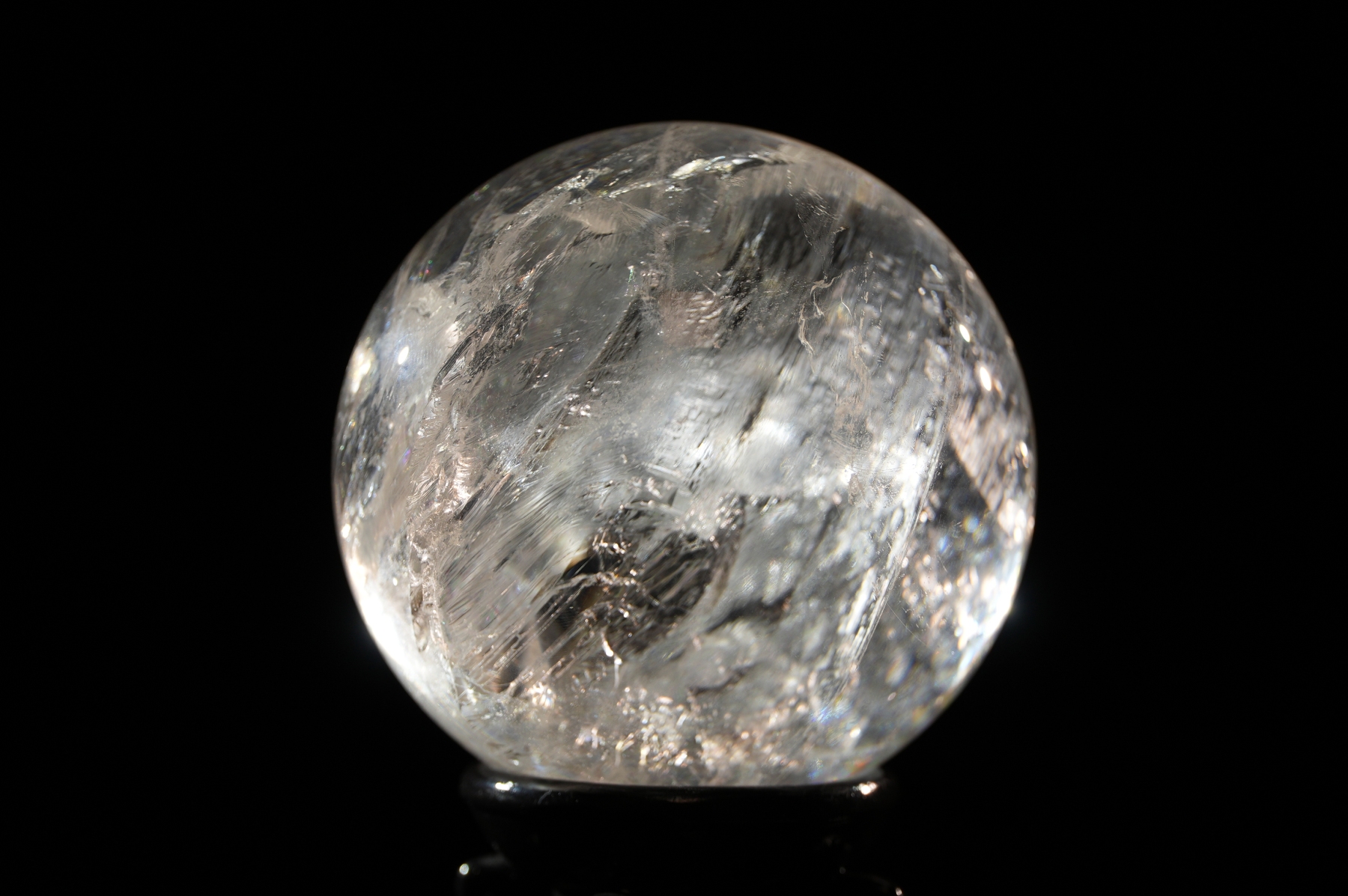 Natural Crystal Ball   10cm Diameter