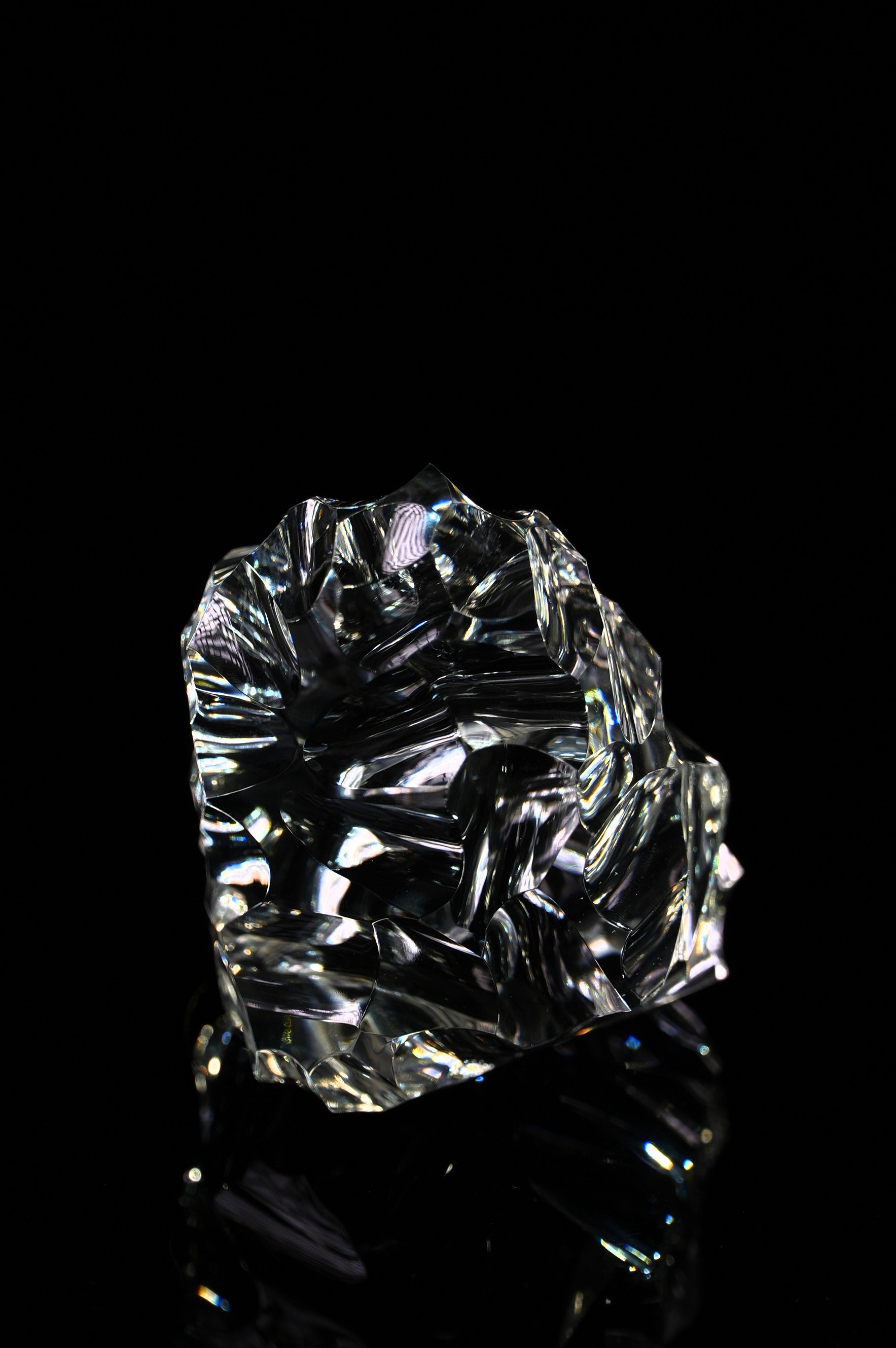 Ultra-clear White Crystal || Casual || Large Ornaments || Handles  NO.3