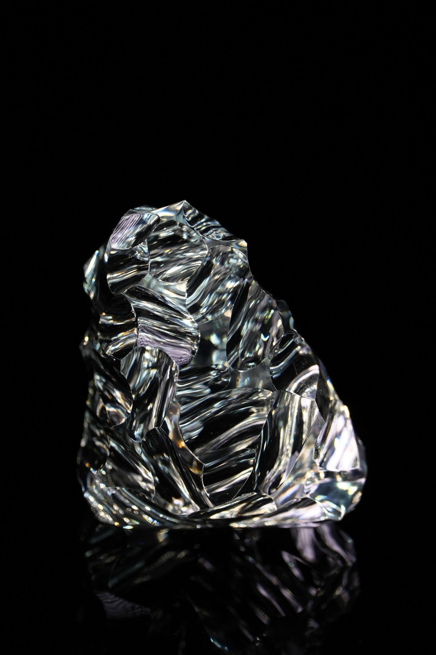 Ultra-clear White Crystal || Casual || Large Ornaments || Handles  NO.3