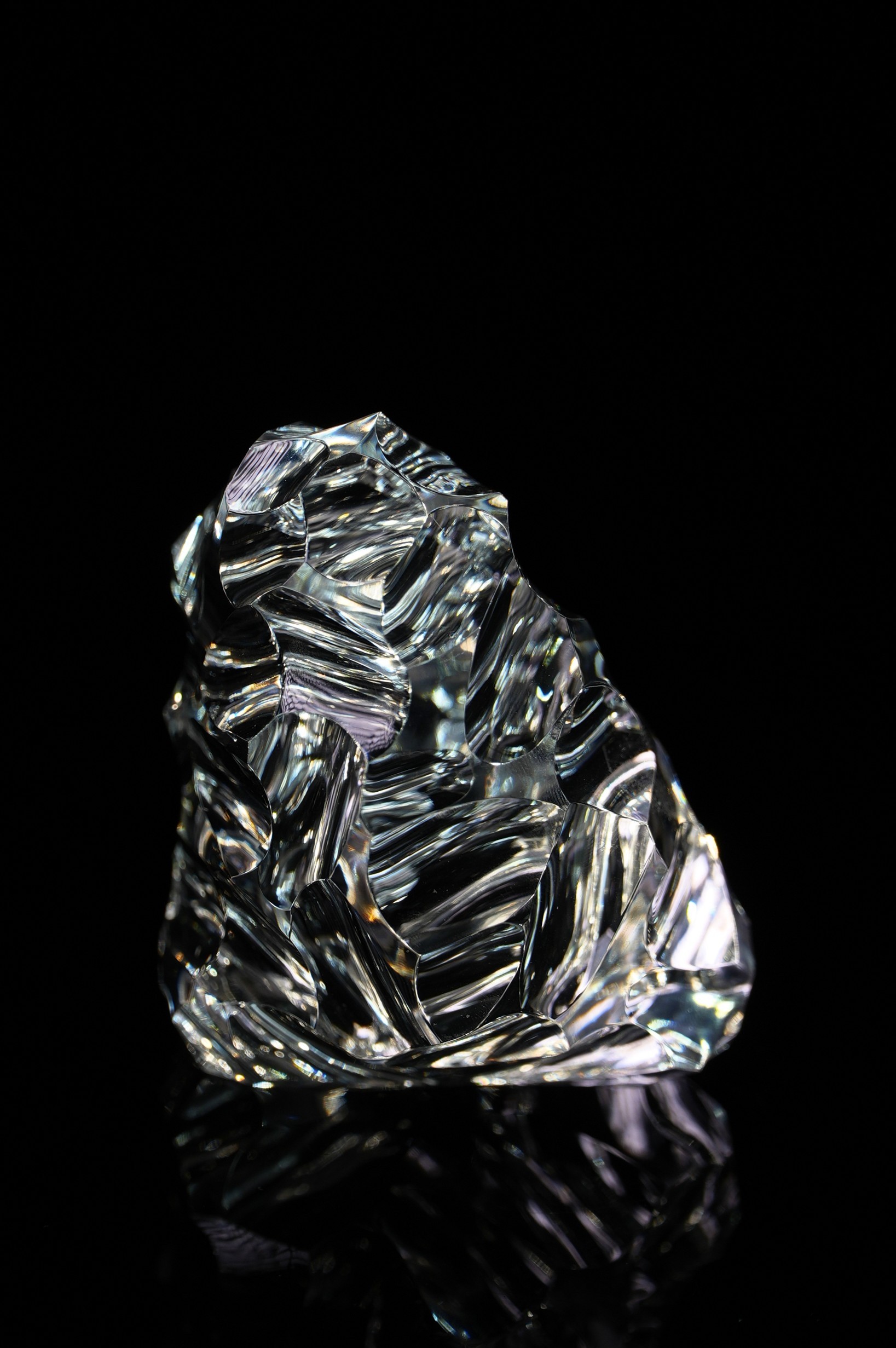 Ultra-clear White Crystal || Casual || Large Ornaments || Handles  NO.3