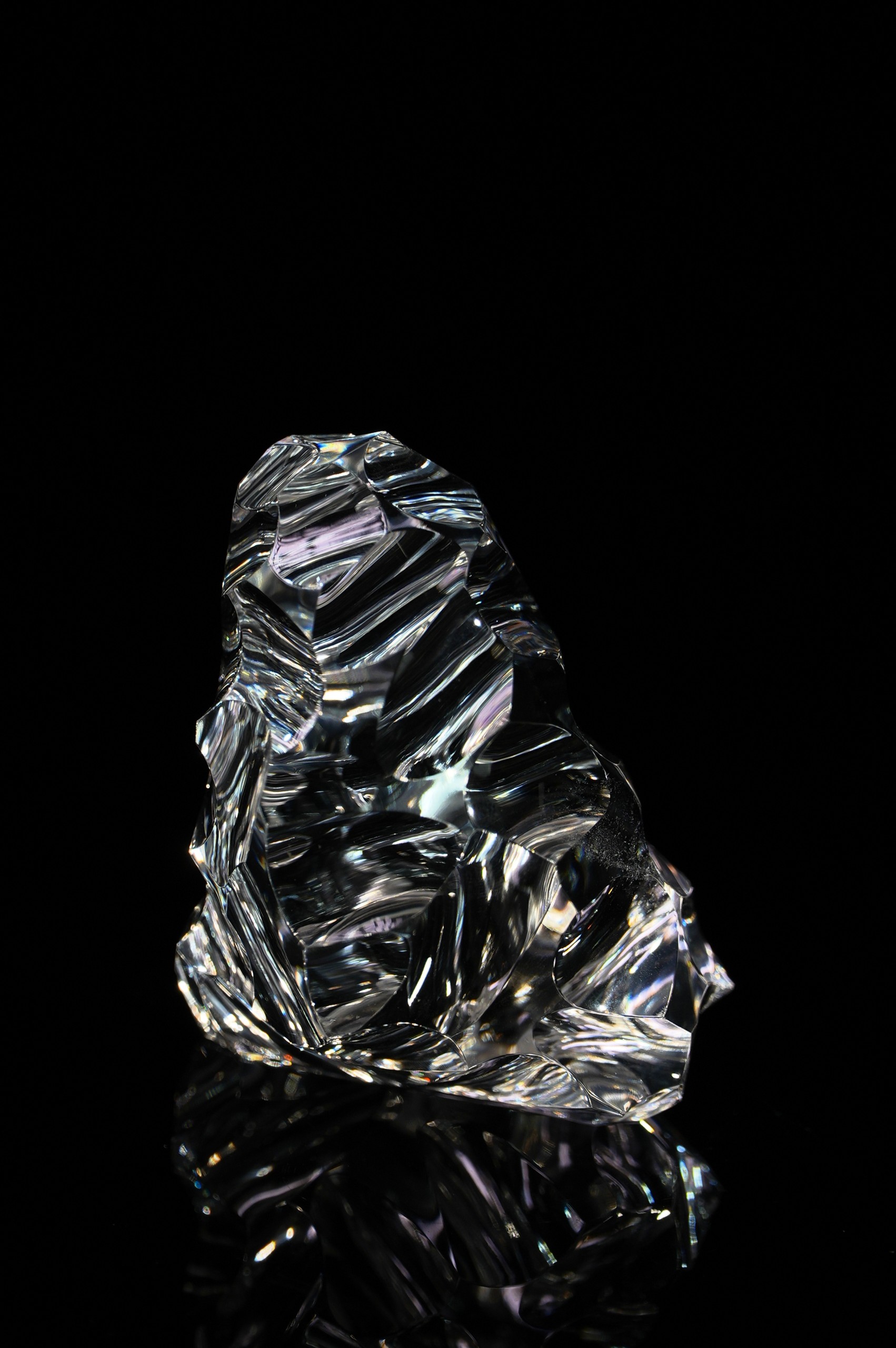 Ultra-clear White Crystal || Casual || Large Ornaments || Handles  NO.3