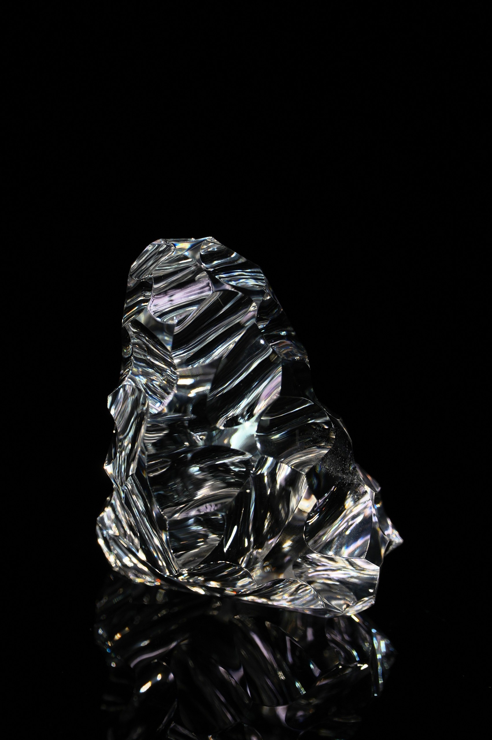 Ultra-clear White Crystal || Casual || Large Ornaments || Handles  NO.3