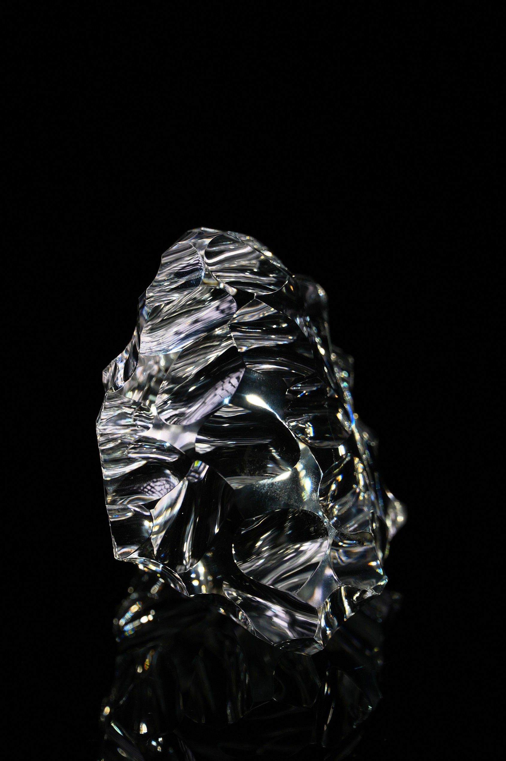 Ultra-clear White Crystal || Casual || Large Ornaments || Handles  NO.3