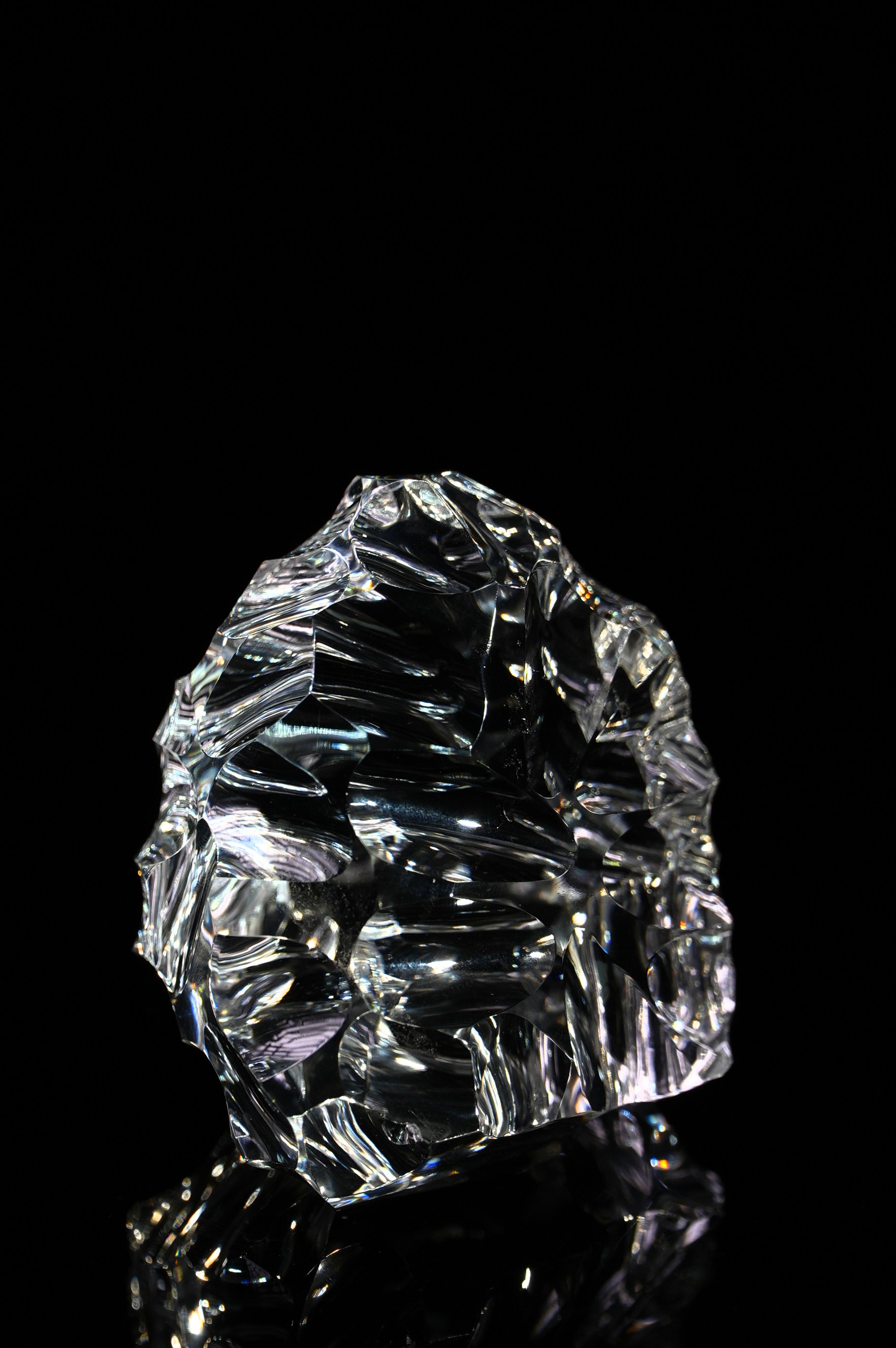 Ultra-clear White Crystal || Casual || Large Ornaments || Handles  NO.3