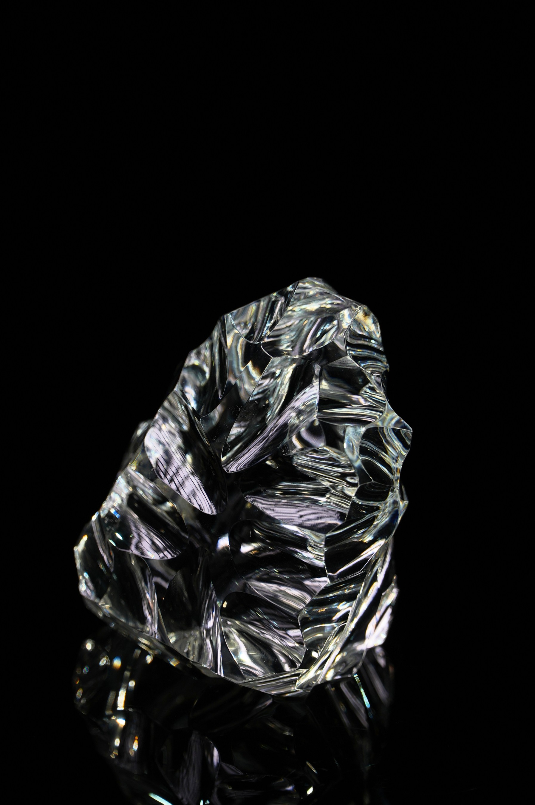 Ultra-clear White Crystal || Casual || Large Ornaments || Handles  NO.3