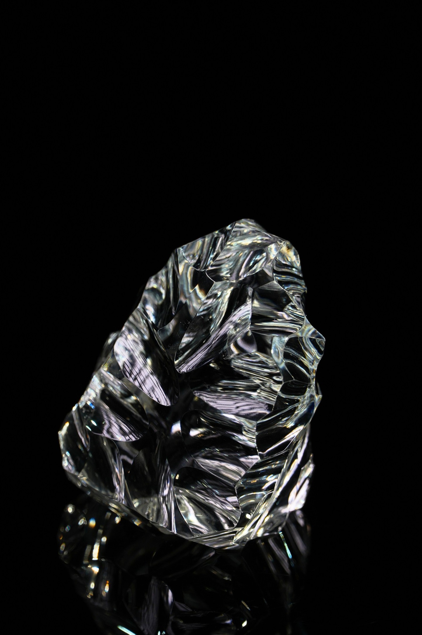 Ultra-clear White Crystal || Casual || Large Ornaments || Handles  NO.3