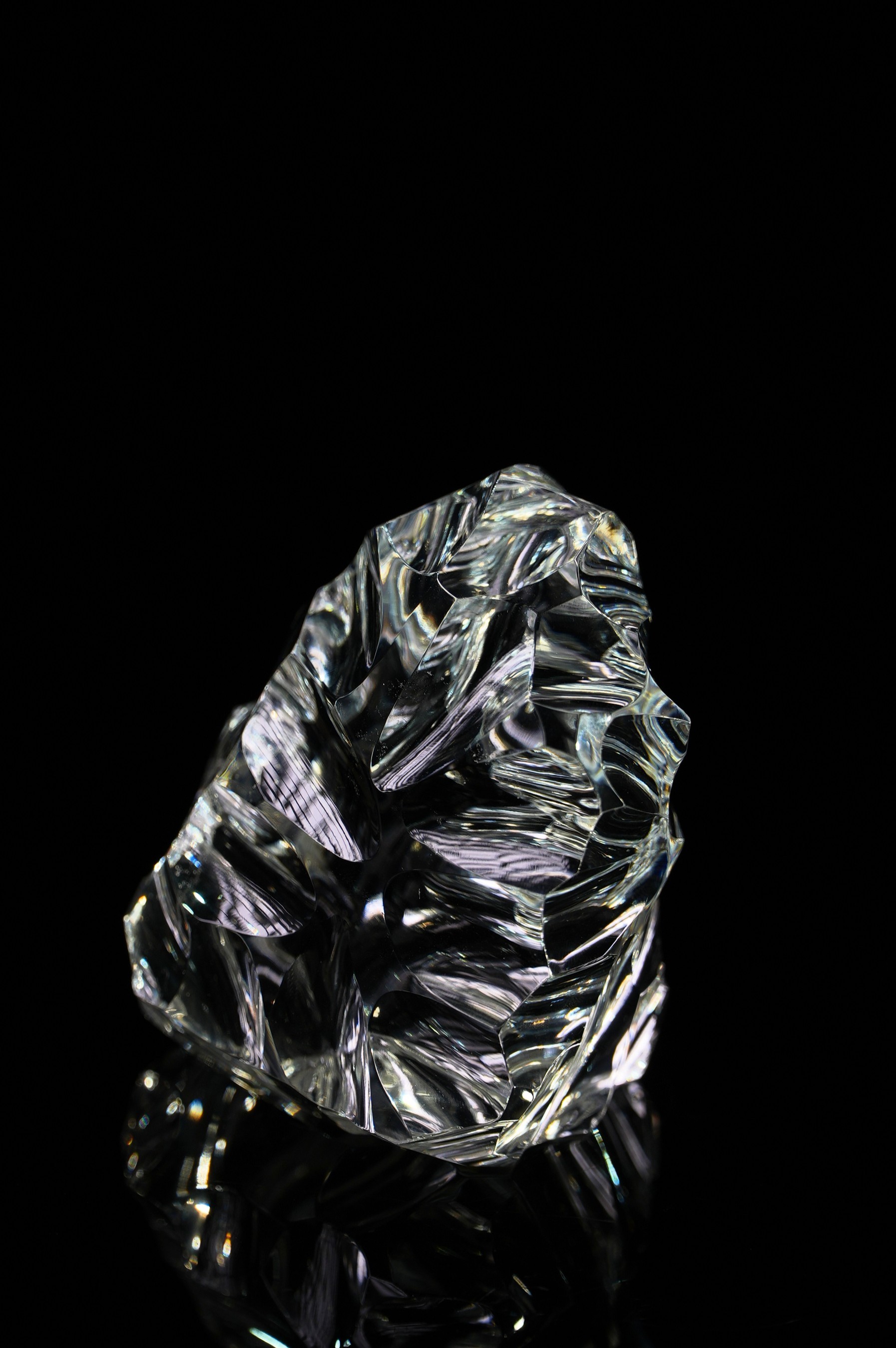 Ultra-clear White Crystal || Casual || Large Ornaments || Handles  NO.3