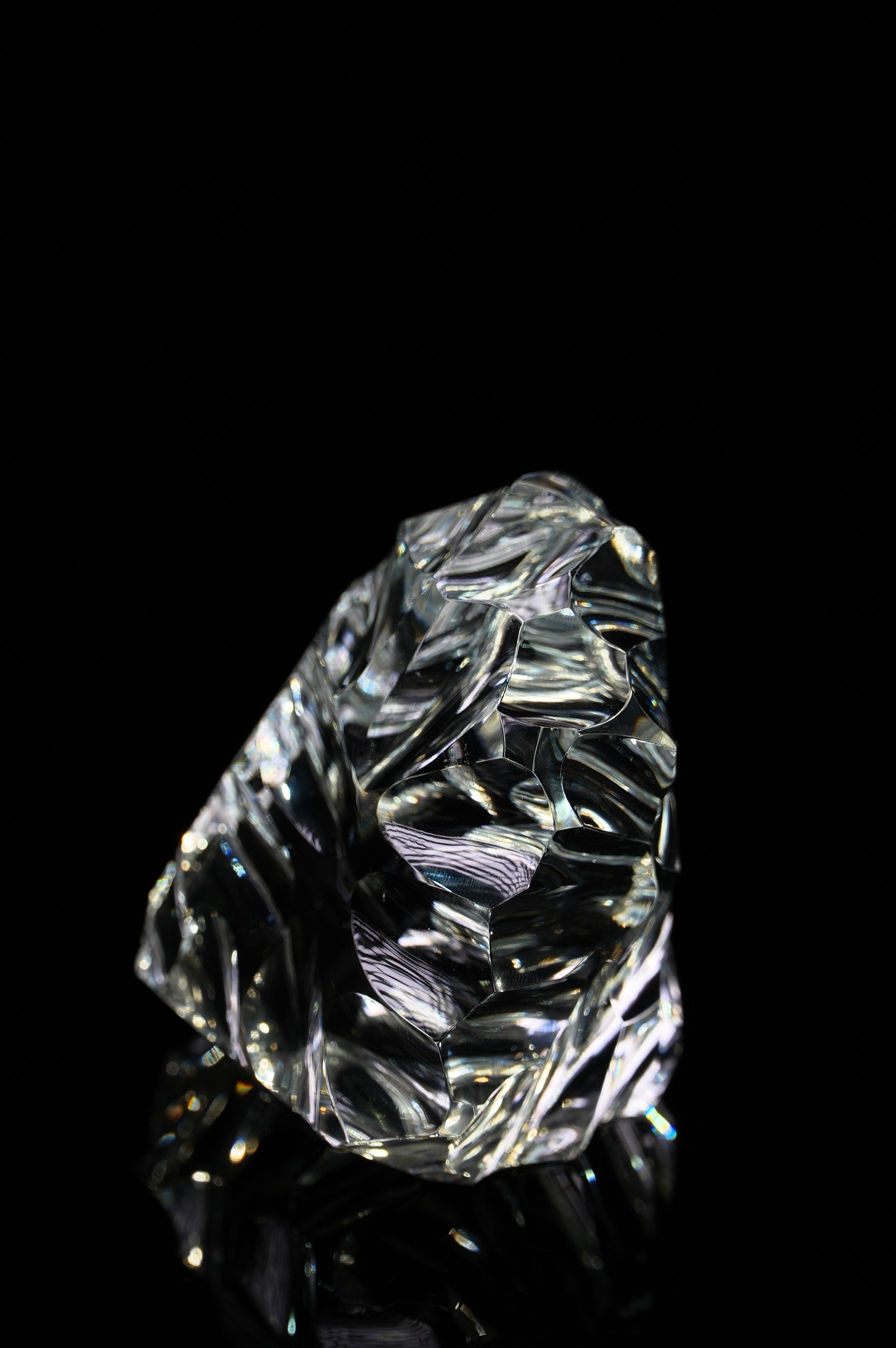 Ultra-clear White Crystal || Casual || Large Ornaments || Handles  NO.3