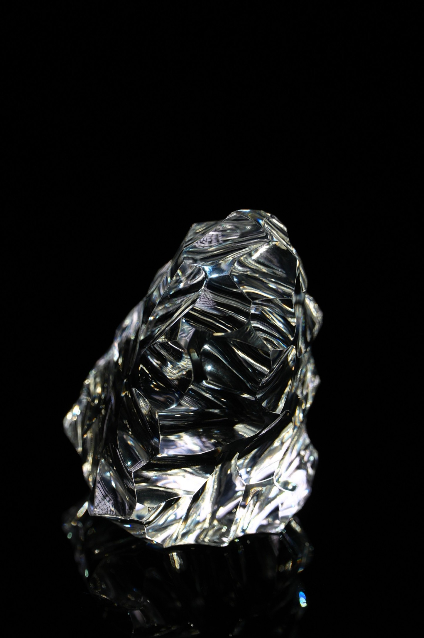 Ultra-clear White Crystal || Casual || Large Ornaments || Handles  NO.3