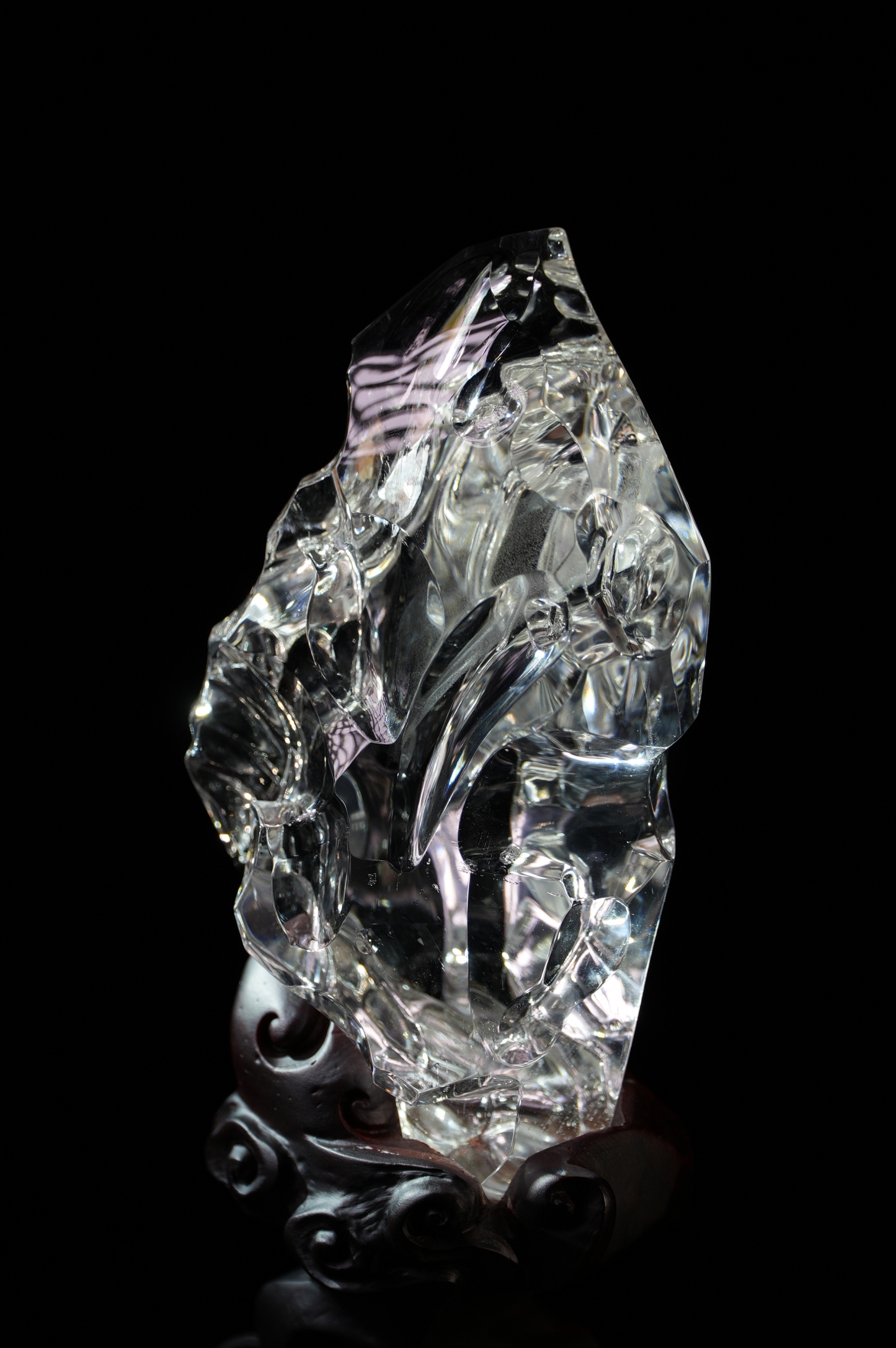 Ultra-clear White Crystal || Casual || Large Ornaments || Handles  NO.2