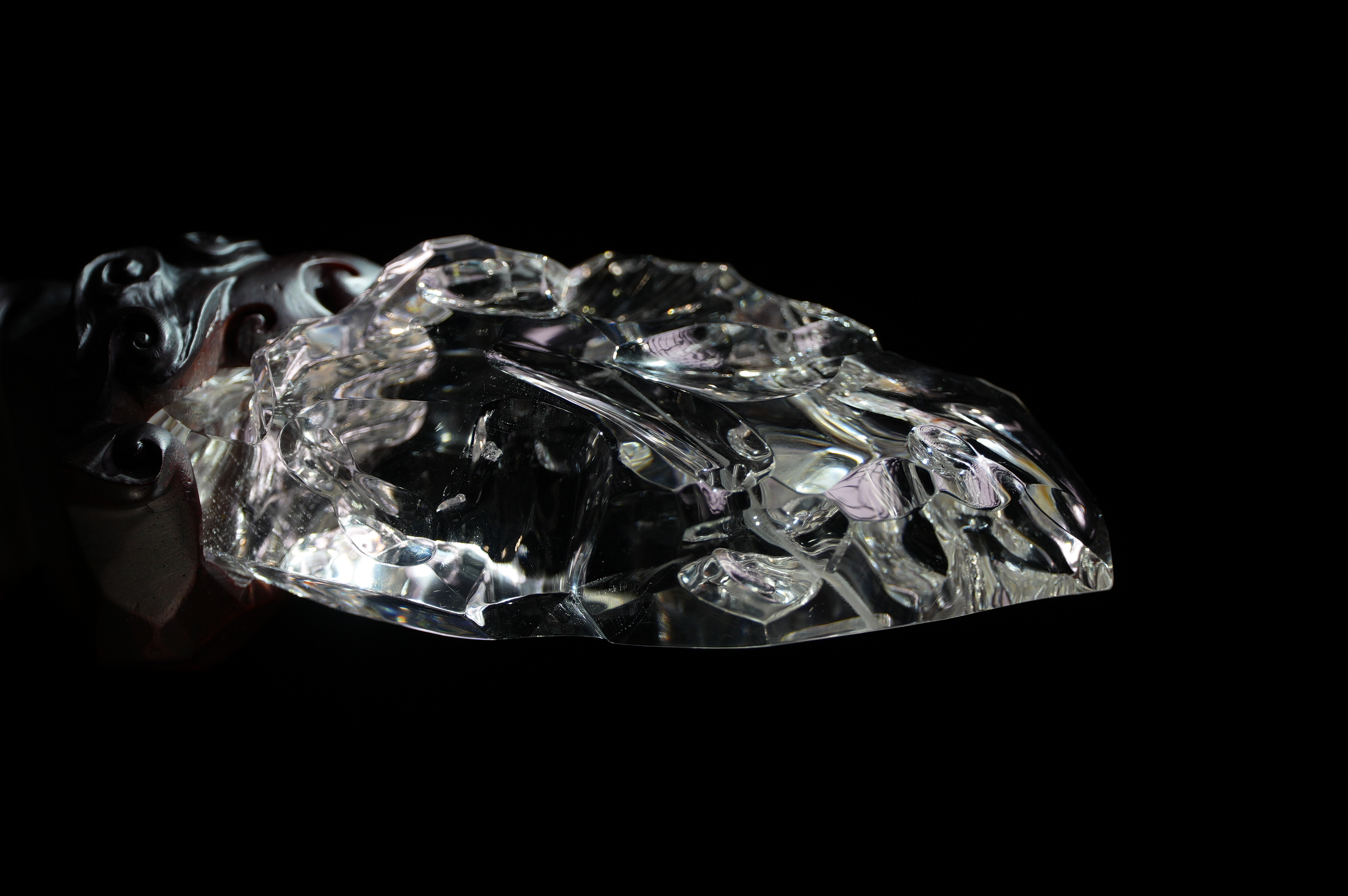 Ultra-clear White Crystal || Casual || Large Ornaments || Handles  NO.2