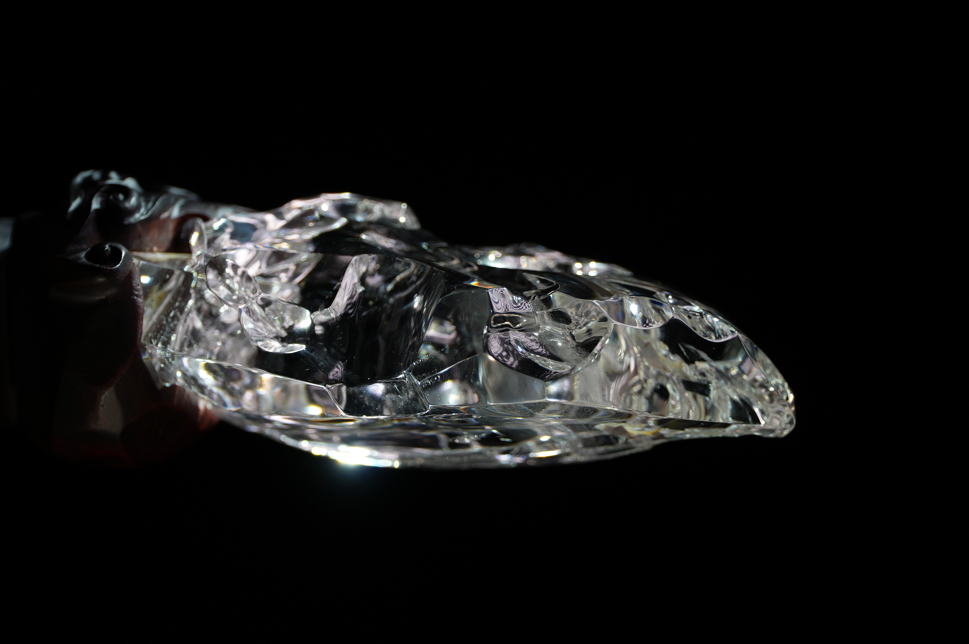 Ultra-clear White Crystal || Casual || Large Ornaments || Handles  NO.2