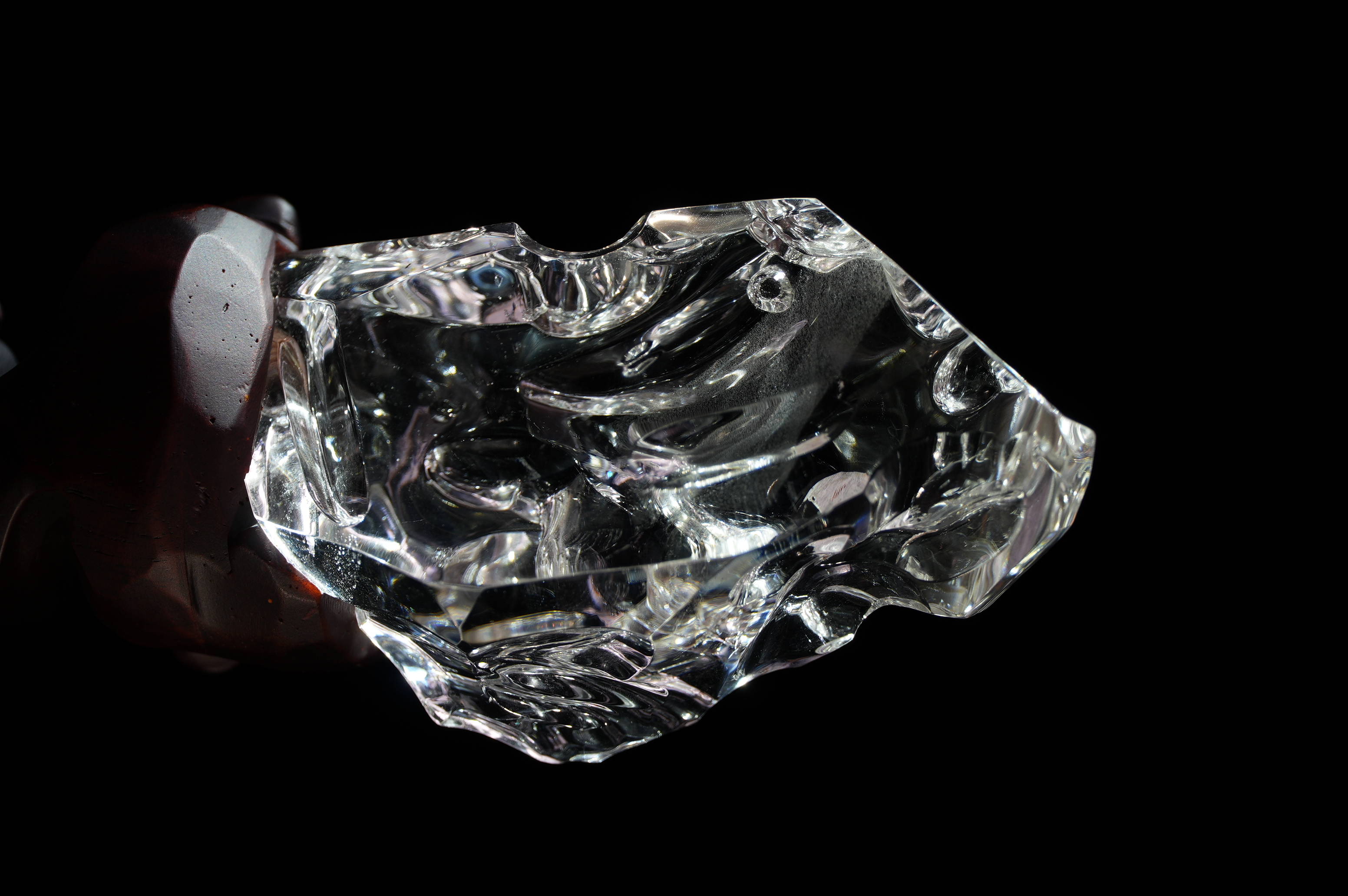 Ultra-clear White Crystal || Casual || Large Ornaments || Handles  NO.2