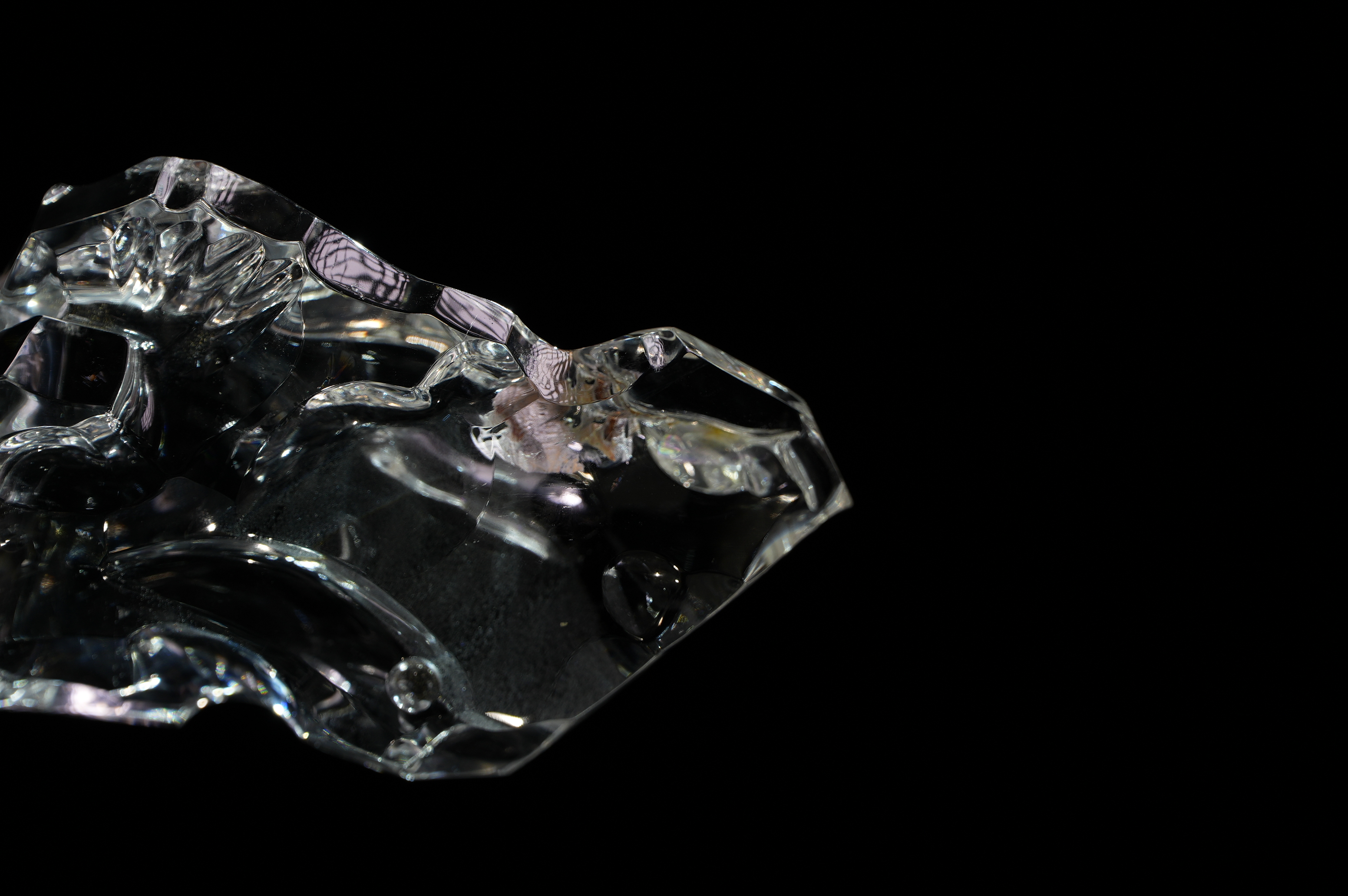 Ultra-clear White Crystal || Casual || Large Ornaments || Handles  NO.2