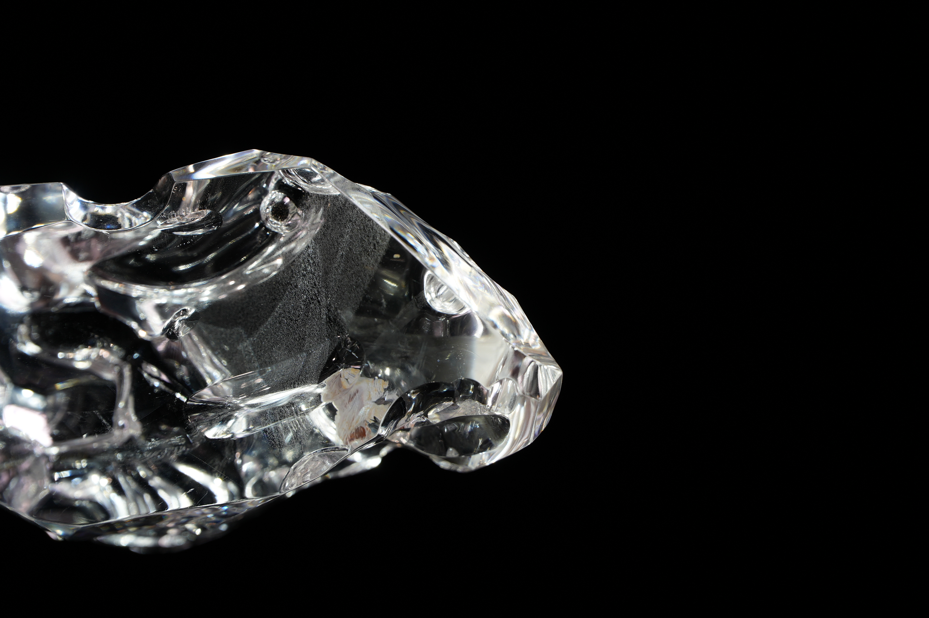 Ultra-clear White Crystal || Casual || Large Ornaments || Handles  NO.2