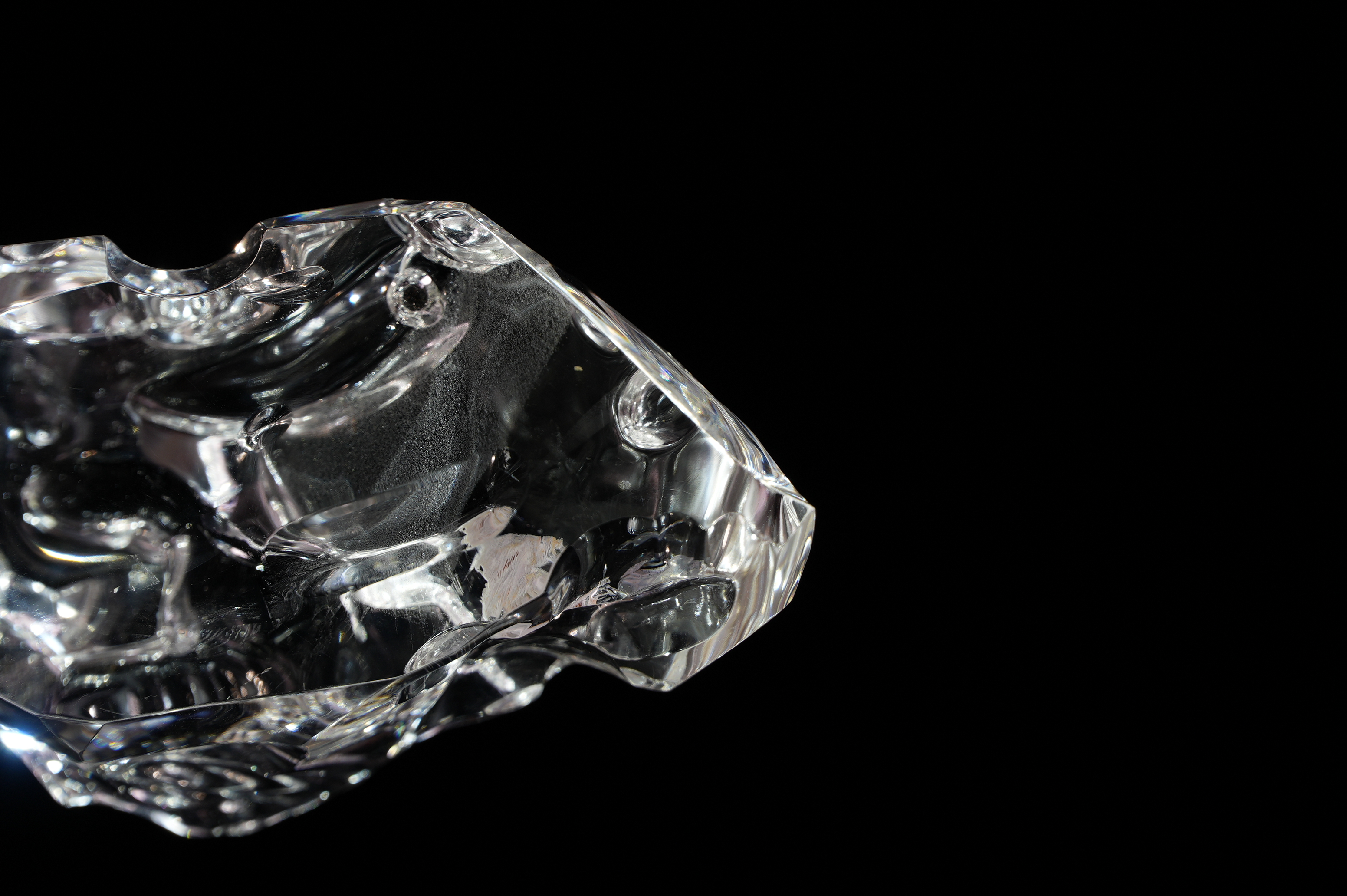 Ultra-clear White Crystal || Casual || Large Ornaments || Handles  NO.2