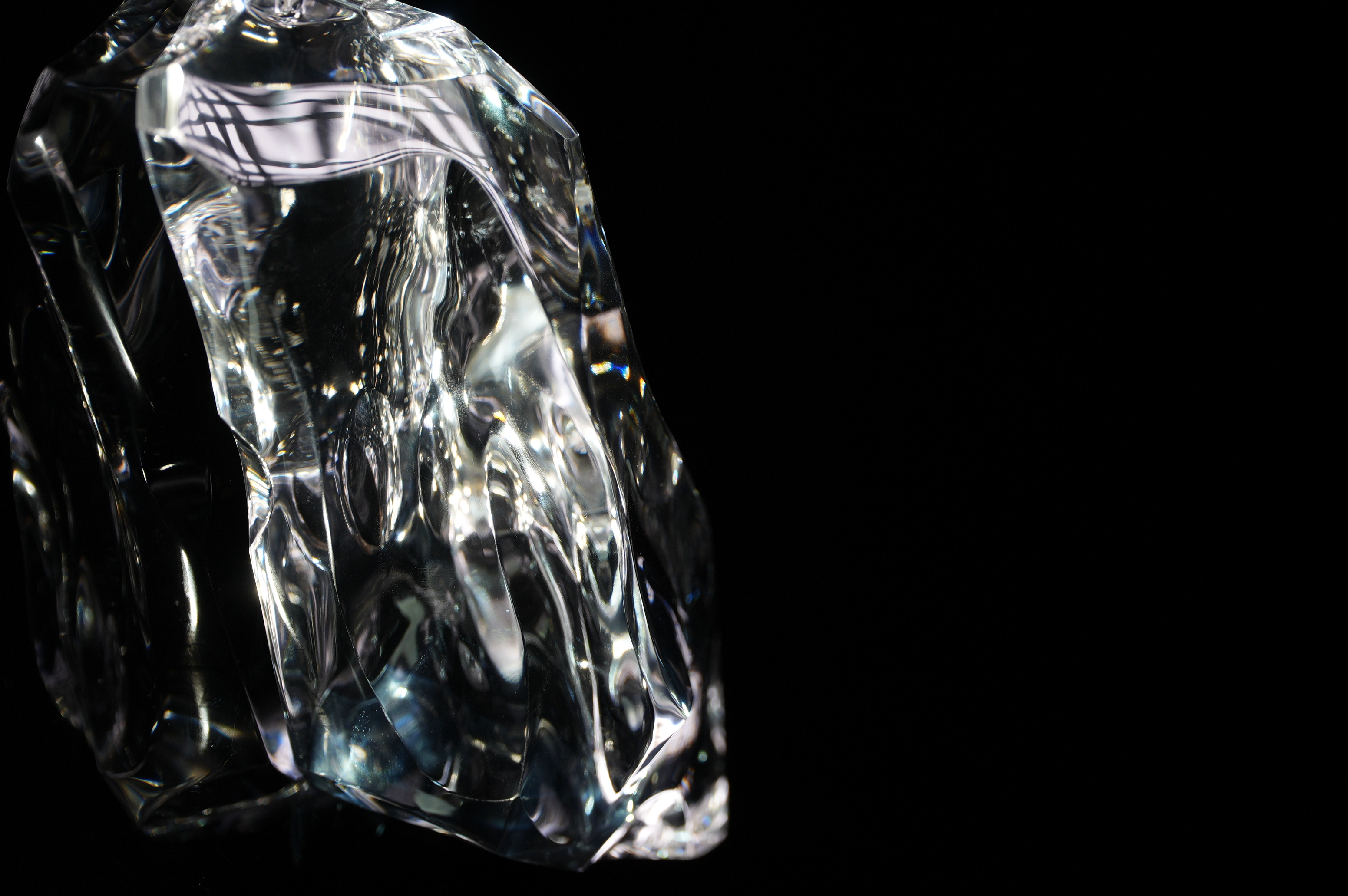 Ultra-clear White Crystal || Casual || Large Ornaments || Handles