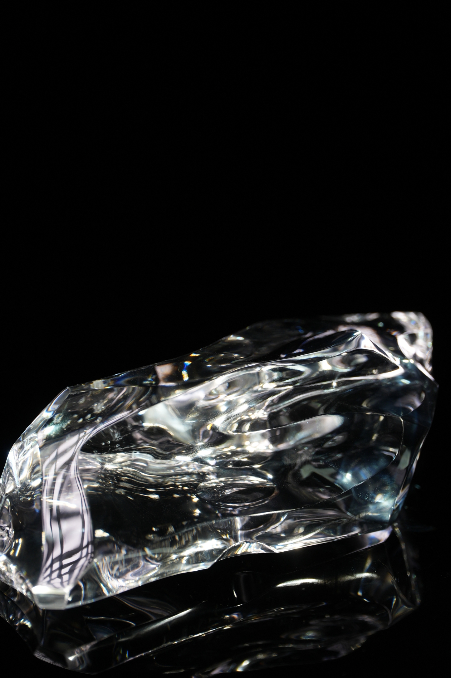 Ultra-clear White Crystal || Casual || Large Ornaments || Handles