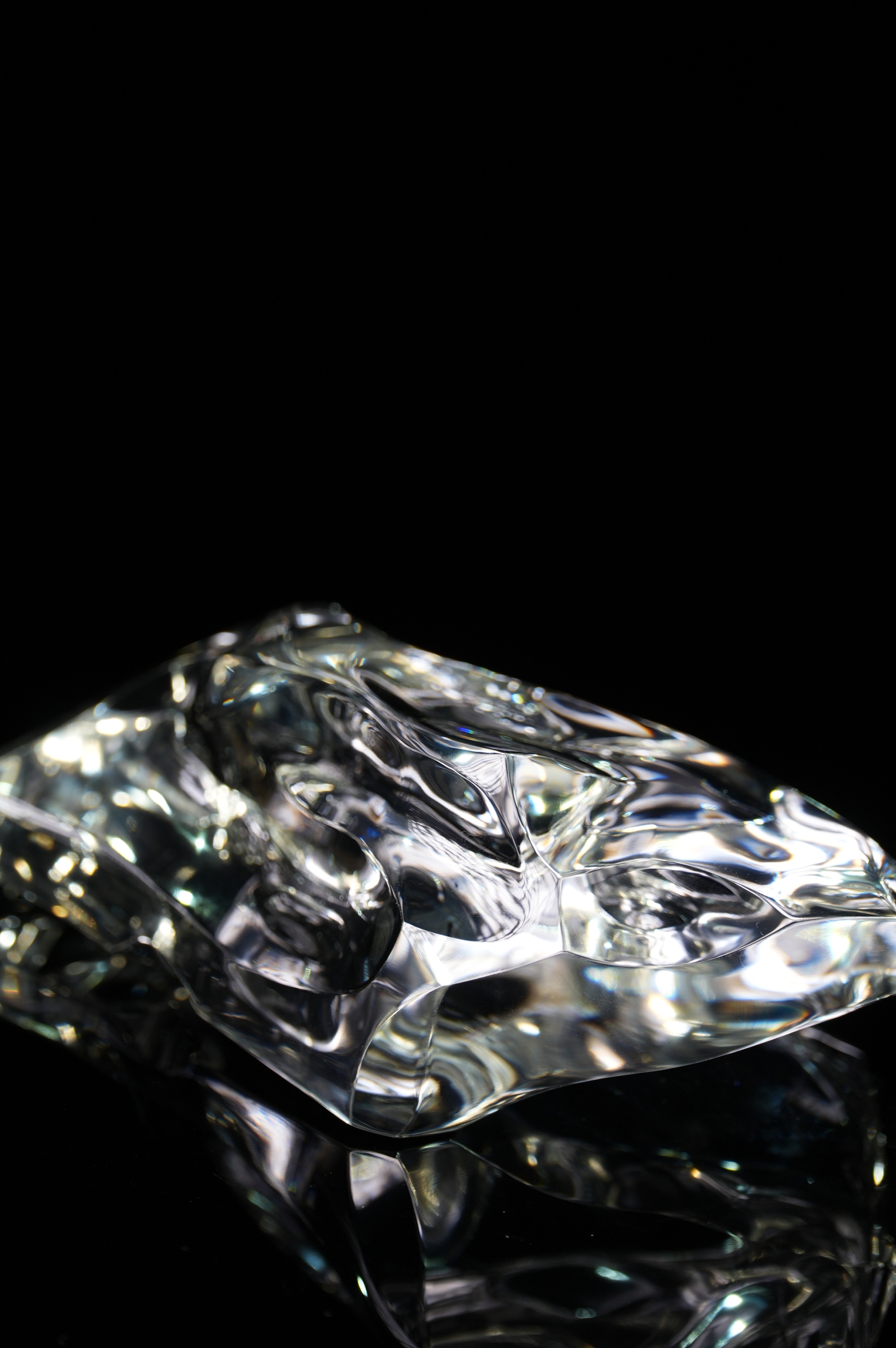 Ultra-clear White Crystal || Casual || Large Ornaments || Handles