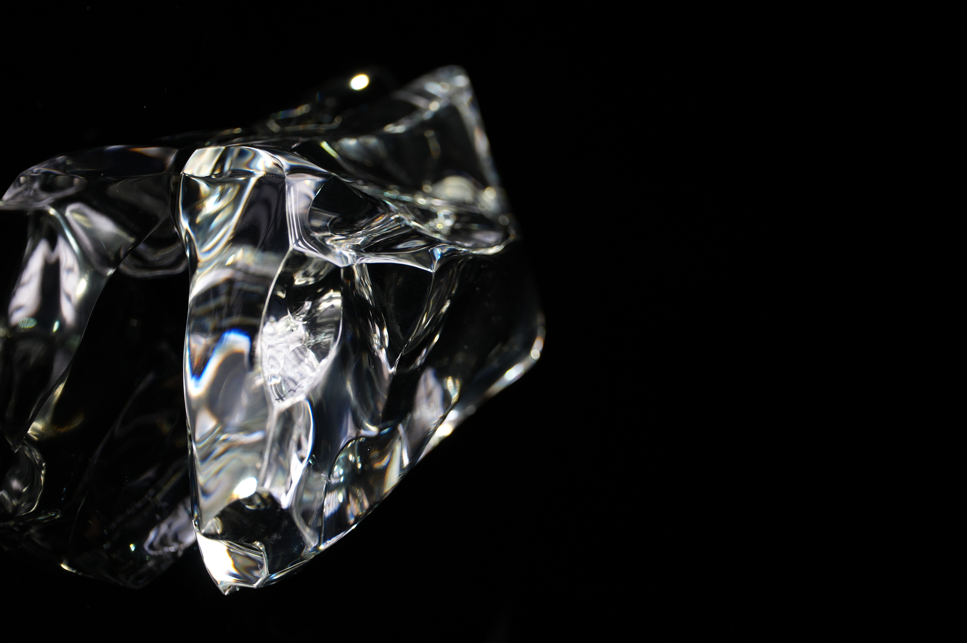 Ultra-clear White Crystal || Casual || Large Ornaments || Handles