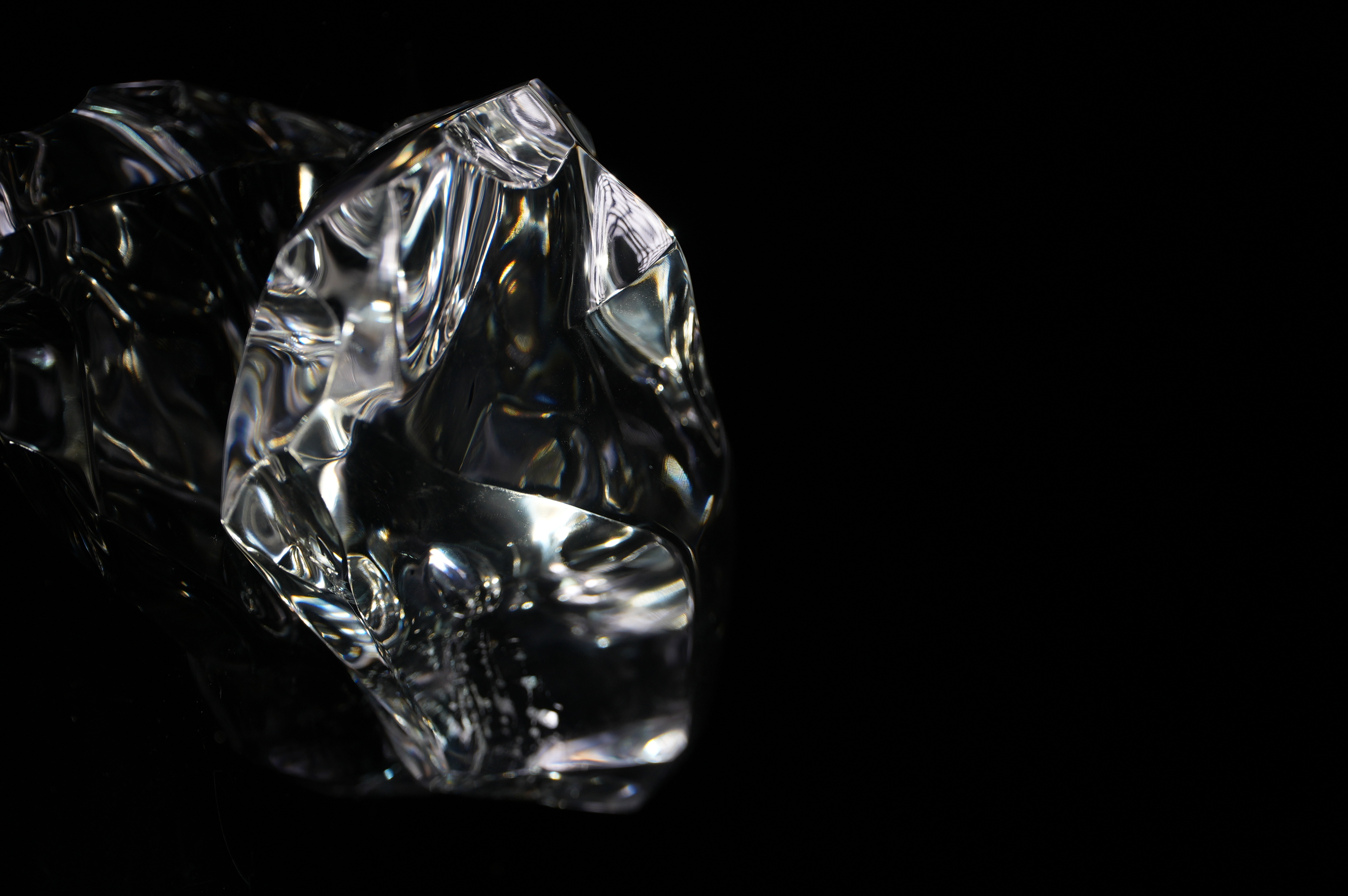 Ultra-clear White Crystal || Casual || Large Ornaments || Handles